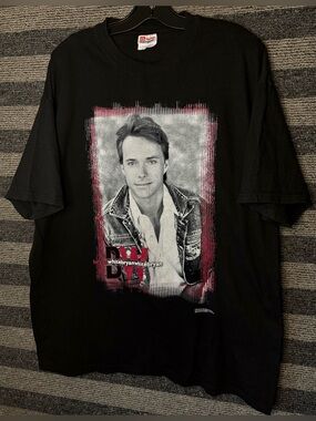 Vintage Bryan White 2000 Tour Country Music Concert T-Shirt Black Men’s XL EUC